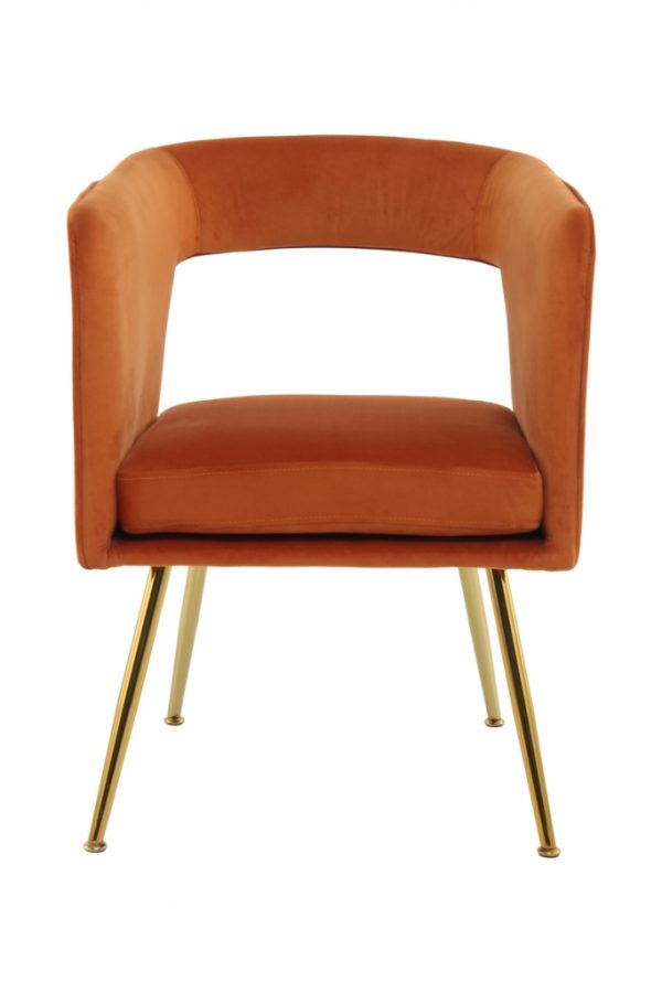 Jolene orange design szék 3