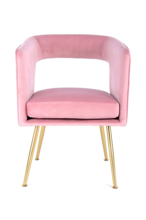 Jolene pink design szék 3