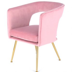 Jolene pink design szék