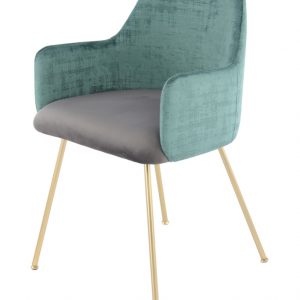 Richard green grey design szék