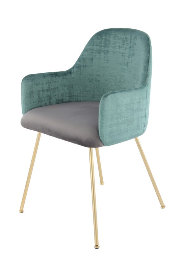 Richard green grey design szék