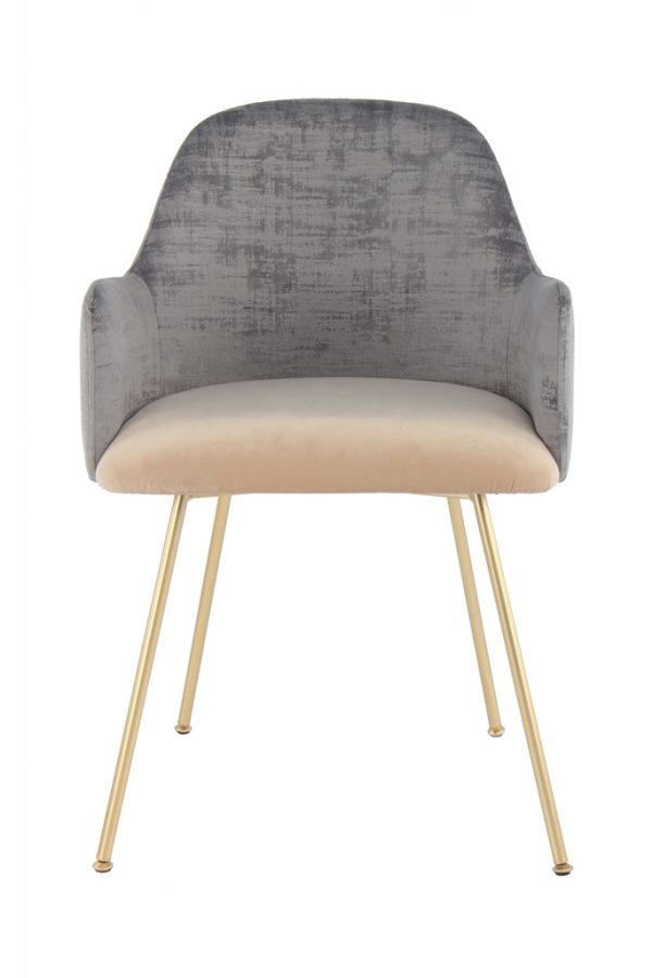 Richard grey beige design szék 4