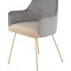 Richard grey beige design szék