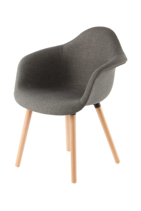 Winston dark taupe design szék 2db/szett