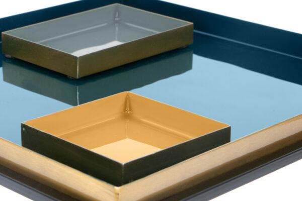 Famosa 260 Blue/Grey/Orange design kisasztal 2