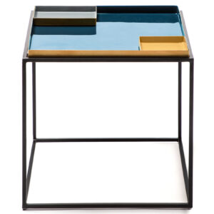 Famosa 260 Blue/Grey/Orange design kisasztal