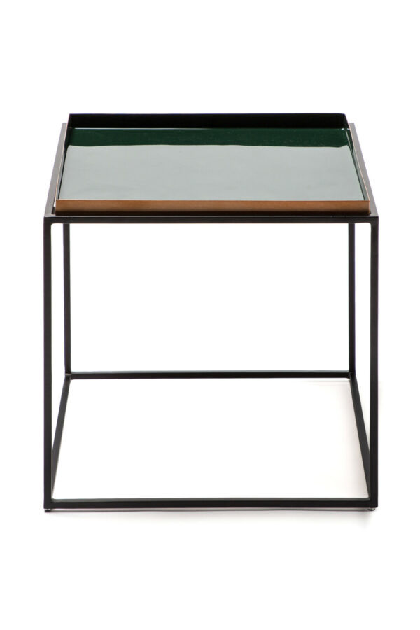 Famosa 460 darkgreen/lightgreen design kisasztal 2