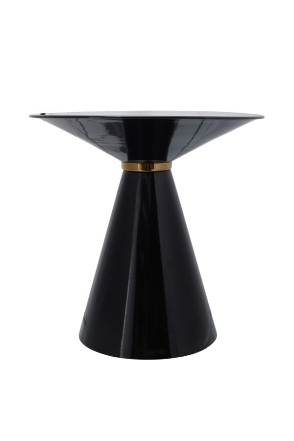 Art Deco 325 black design kisasztal