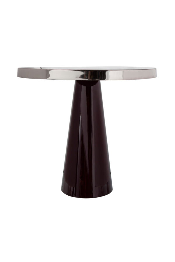 Art Deco 625 burgundy/silver design kisasztal 3