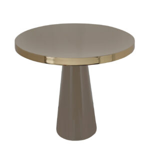 Art Deco 625 taupe/gold design kisasztal 1