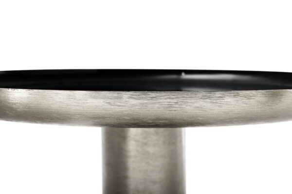 Art Deco 725 black/silver design kisasztal 1