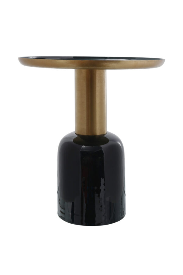 Art Deco 725 darkgreen/gold design kisasztal 1