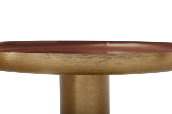 Art Deco 725 mauve/gold design kisasztal 3