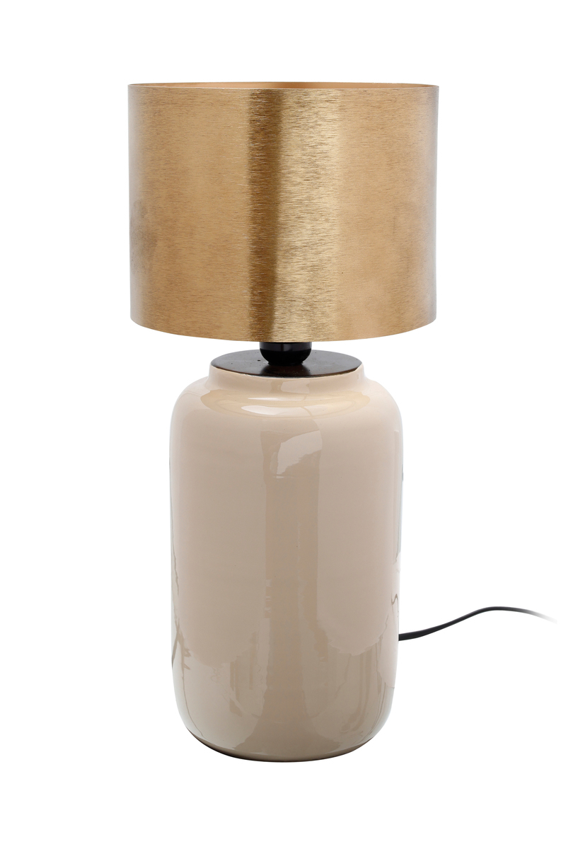 Art Deco 625 elefántcsont arany design lámpa