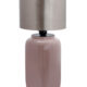 Art Deco 625 fáradt rózsaszín ezüst design lámpa