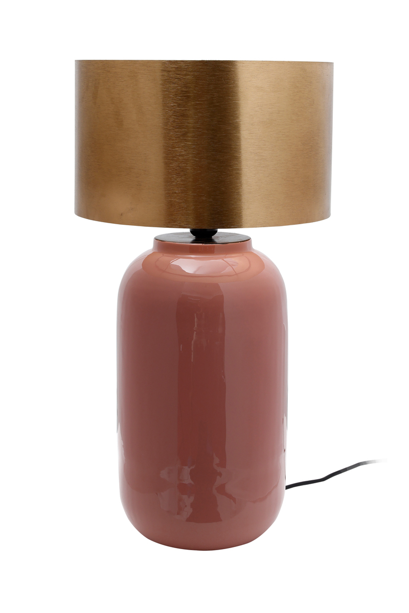 Art Deco 725 rózsaszín arany design lámpa