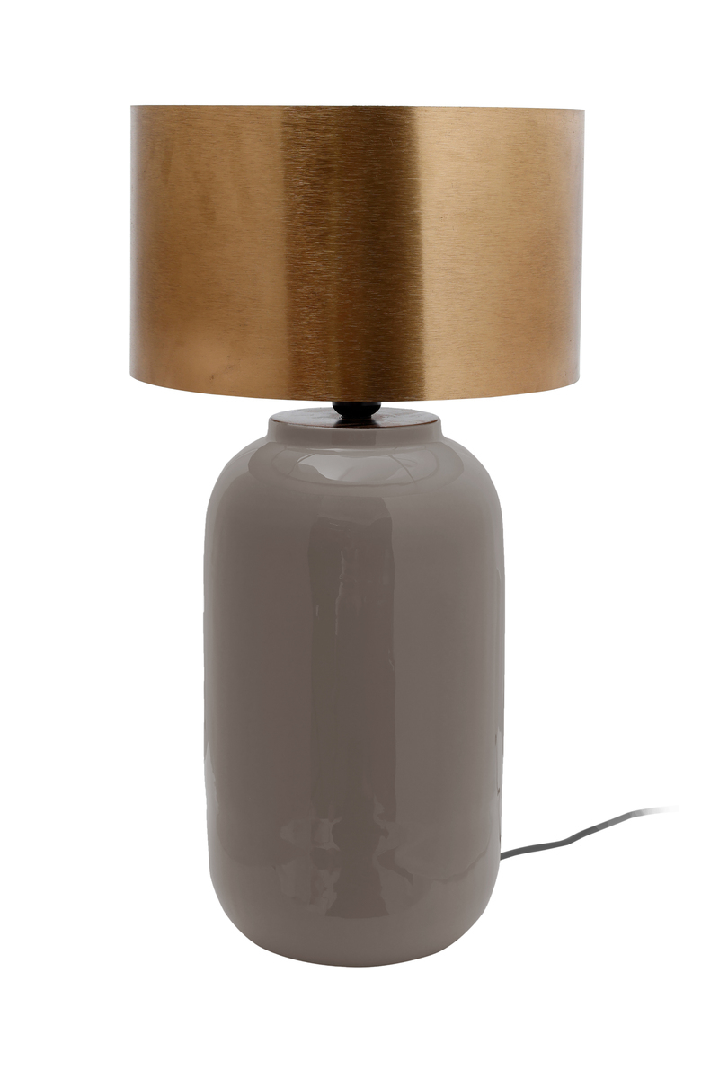 Art Deco 725 szürke arany design lámpa