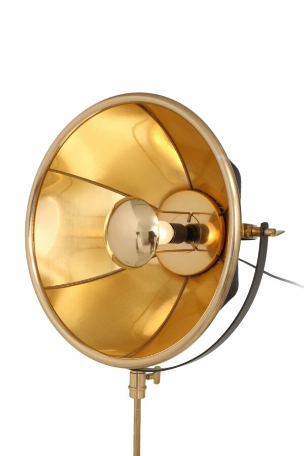 Bowie 125 fekete arany design lámpa 4
