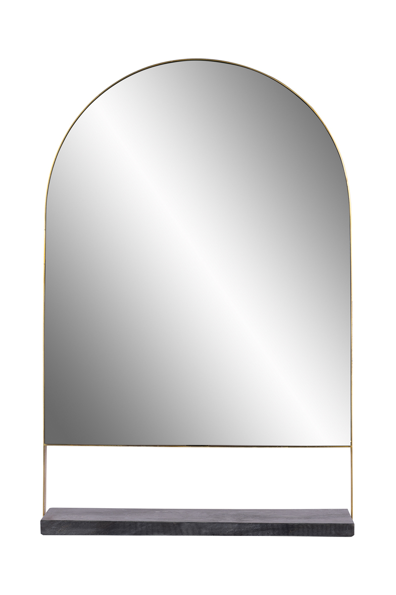 Doha 125 fekete design tükör