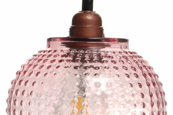 Riva rózsaszín design lámpa 2