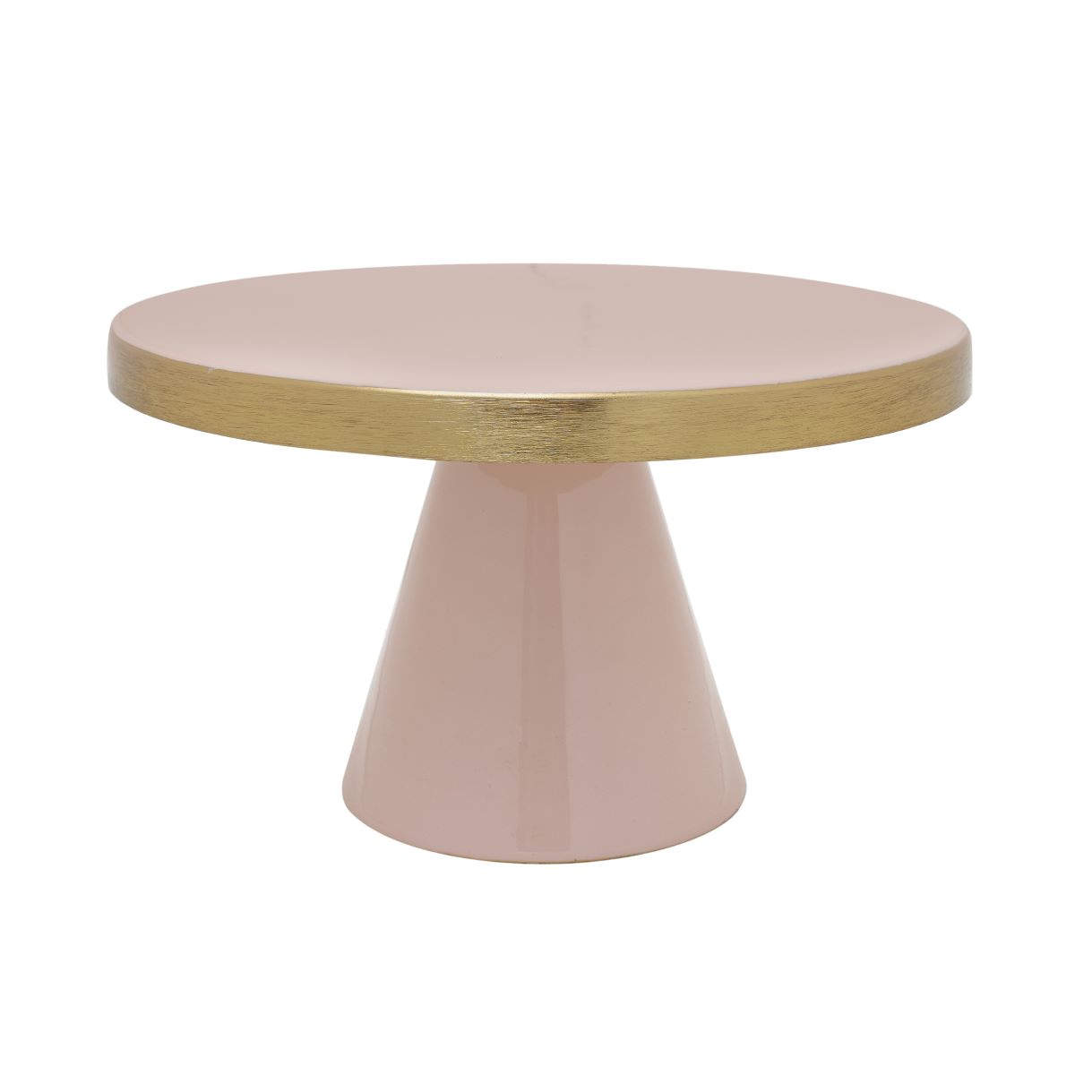 Art Deco 2045 rózsaszín arany design tortatartó
