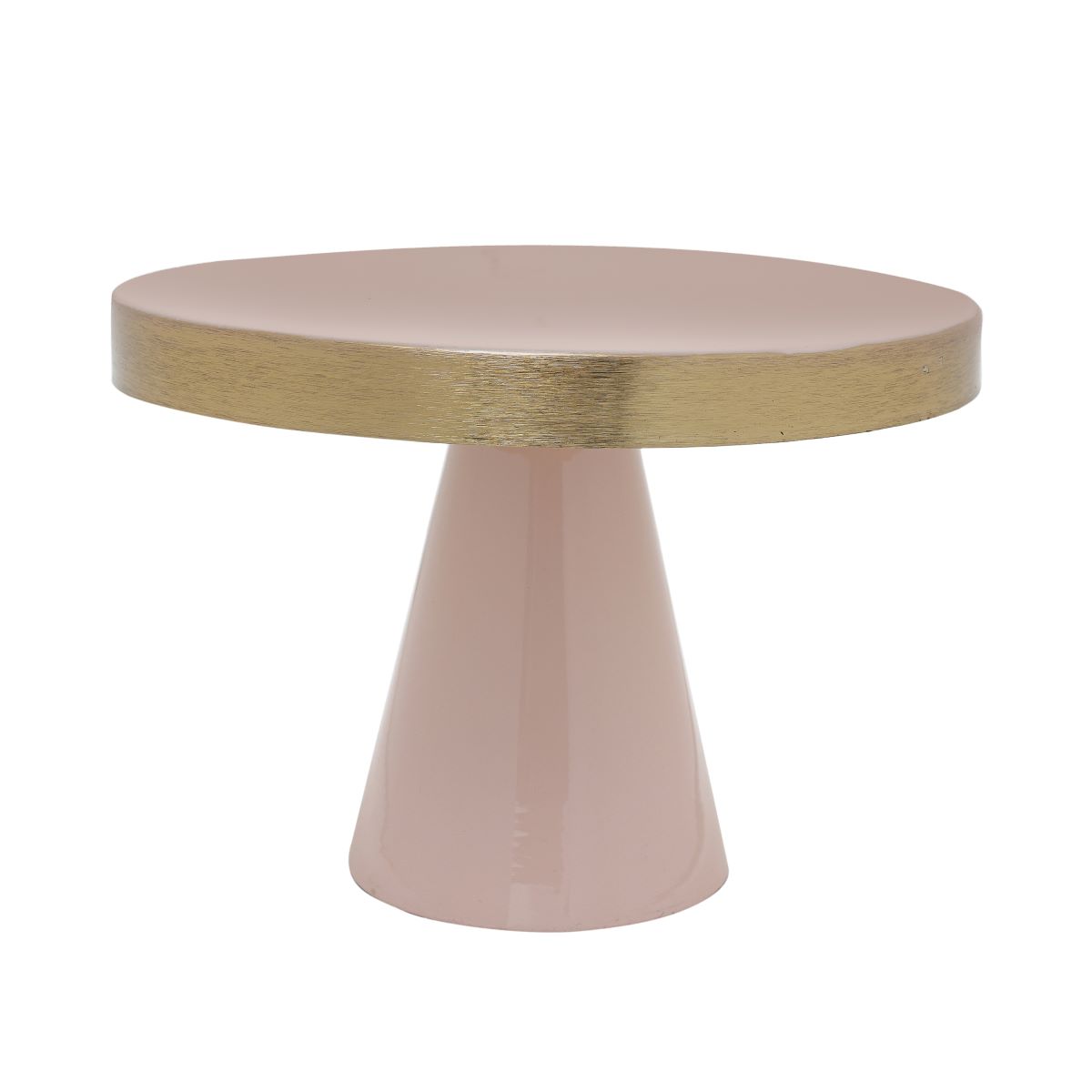 Art Deco 2055 rózsaszín arany design tortatartó