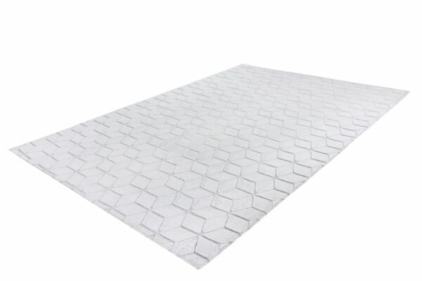 Me Gusta Vivica 125 fehér szürkéskék 3D szőrme szőnyeg 4