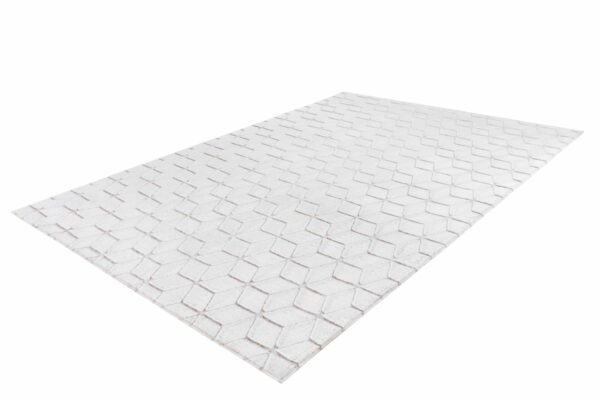 Me Gusta Vivica 125 fehér taupe 3D szőrme szőnyeg 4