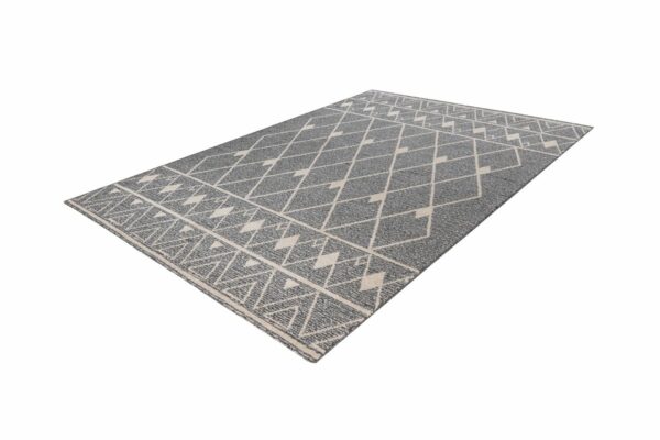Platinum Rhombus 325 szürke bézs geometriamintás modern szőnyeg 4