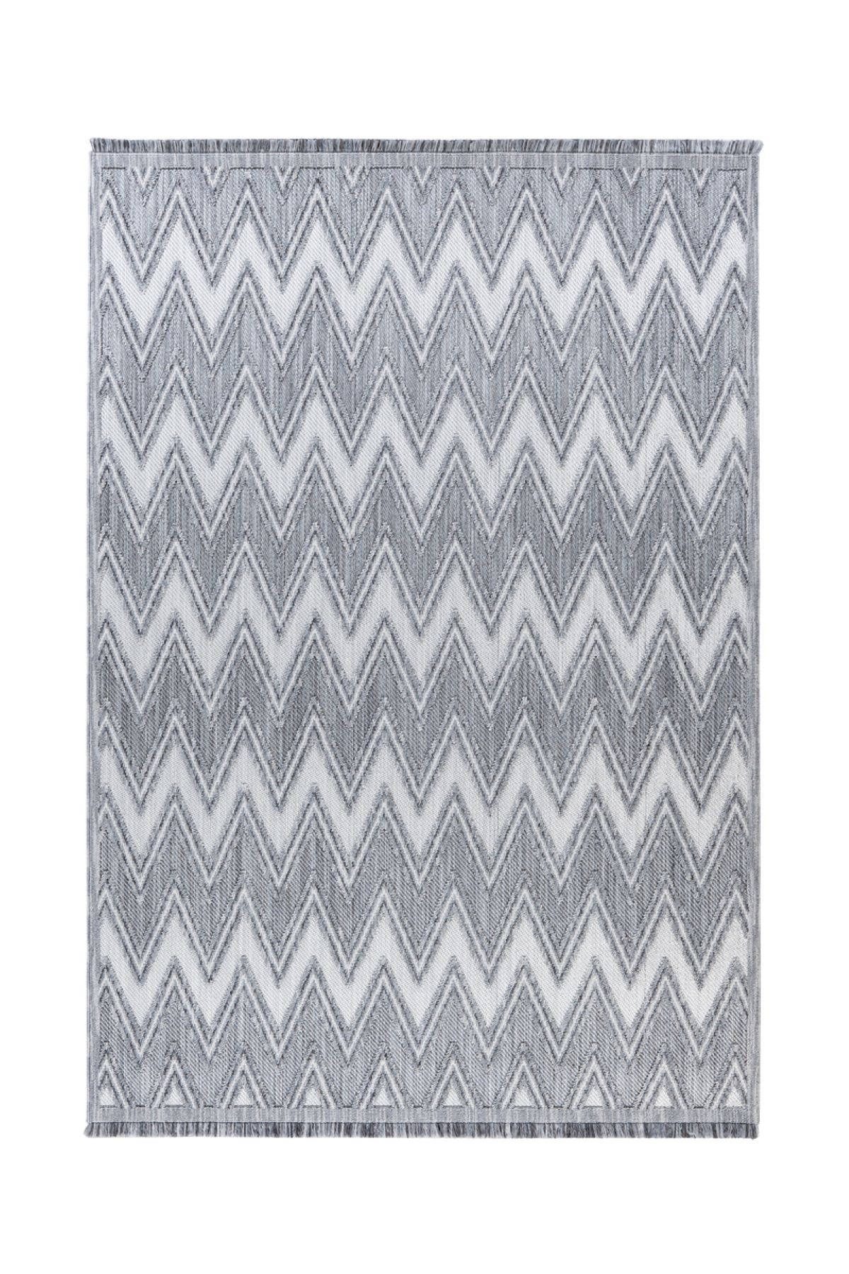 Platinum Sarai 225 szürke fehér modern szőnyeg